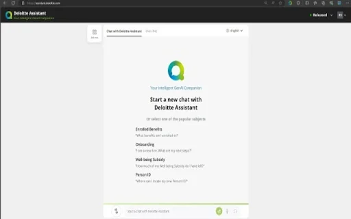 I-download ang Deloitte Assistant – Mabilis na Business AI Tool - Screenshot 1