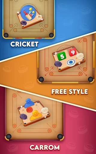 I-download ang Carrom Cricket: Disc Pool Game – Pinakamahusay na Laro - Screenshot 7