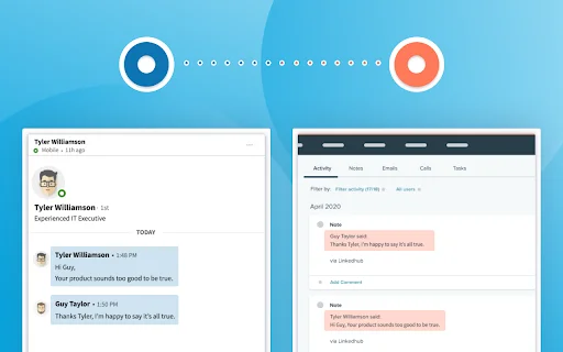 LinkedHub: Pinakamahusay na LinkedIn sa HubSpot CRM Integration - Screenshot 5