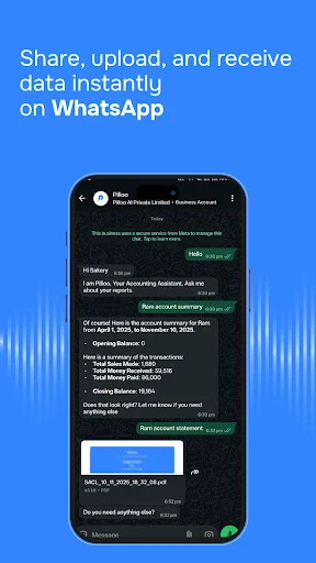 I-download ang Pilloo AI – Voice-based Billing at Accounting App - Screenshot 5