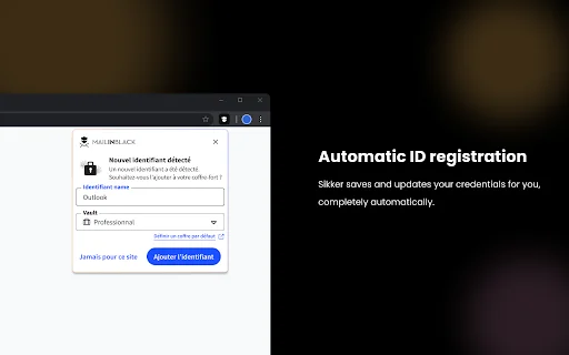 I-download ang Mailinblack Sikker – Ligtas na Password Manager - Screenshot 3