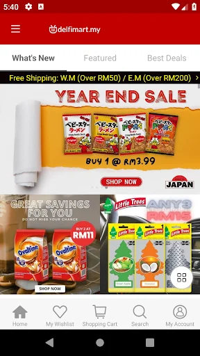 I-download ang Delfimart MY App – Mabilis na Online Shopping - Screenshot 1