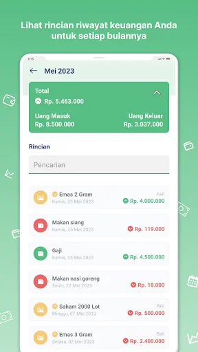 I-download ang Pitih – Pinakamahusay na Offline Finance Tracker App - Screenshot 4