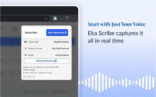 EkaScribe: AI Medical Scribe para sa mga Doktor – I-download Ngayon - Screenshot 3