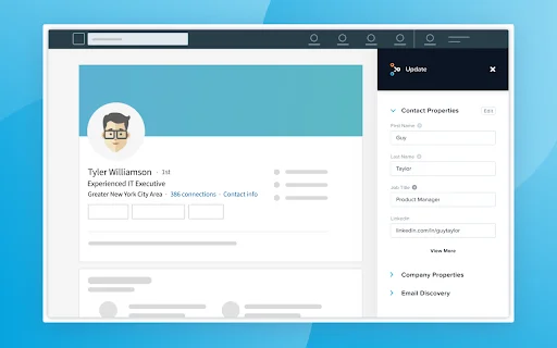 LinkedHub: Pinakamahusay na LinkedIn sa HubSpot CRM Integration - Screenshot 3