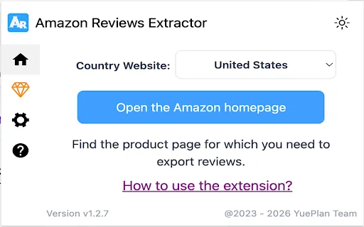 Amazon Reviews Extractor: I-scrape ang Reviews nang Libre - Screenshot 1
