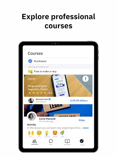 I-download ang Edhomy Platform – Matuto ng Wika Kasama ang mga Eksperto - Screenshot 8