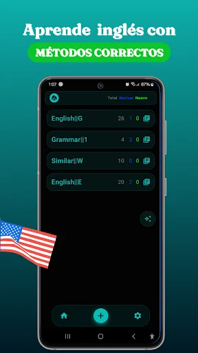QuickCard AI: Matuto ng Ingles nang Mabilis – Libreng Download - Screenshot 1