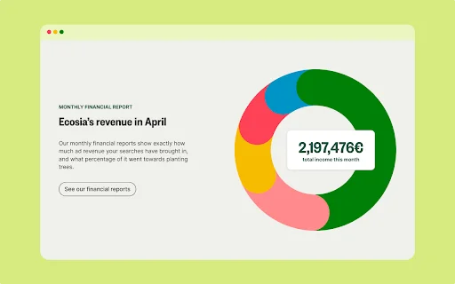I-download ang Ecosia – Magtanim ng Puno Habang Naghahanap - Screenshot 3