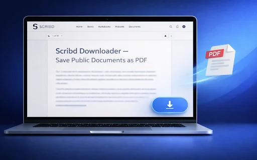 Scribd Downloader – I-save ang Public Documents bilang PDF nang Libre - Screenshot 1