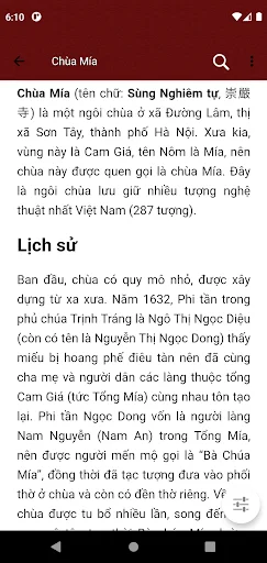 I-download ang Lịch sử và Văn hóa – Matuto ng Kasaysayan ng Vietnam - Screenshot 6