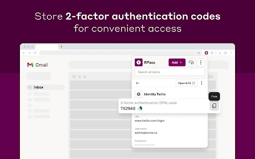 I-download ang RPass – Secure na Password Manager para sa Teams - Screenshot 5