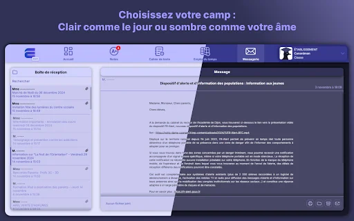 I-download ang Ecole Directe Plus Unblock – Mabilis na Access - Screenshot 4