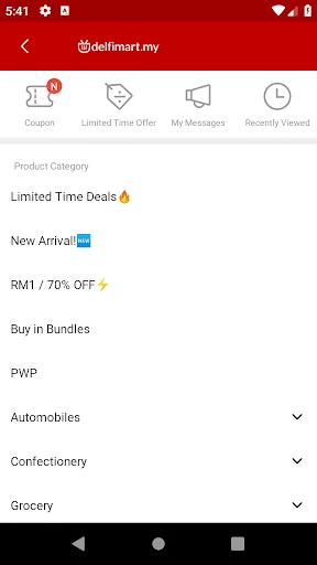 I-download ang Delfimart MY App – Mabilis na Online Shopping - Screenshot 2