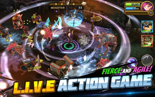 I-download ang Guardian Hunter: SuperBrawlRPG – Fantasy Action RPG - Screenshot 15