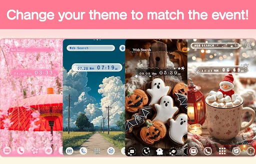 I-download ang Wallpaper Theme +HOME Launcher – Baguhin ang Iyong Phone - Screenshot 4