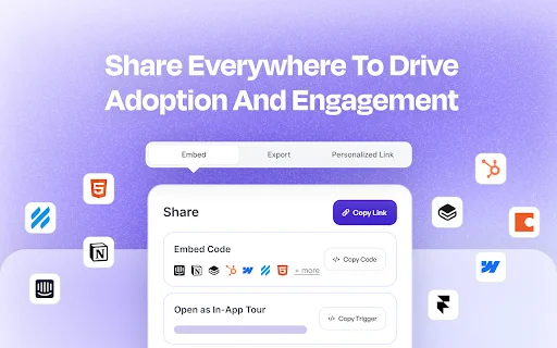 Supademo: AI Interactive Demos – Gumawa ng Product Demos nang Mabilis - Screenshot 3