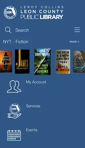 I-download ang Leon County Public Library – Aklatan sa Iyong Palad - Screenshot 1