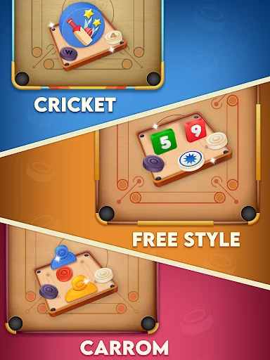 I-download ang Carrom Cricket: Disc Pool Game – Pinakamahusay na Laro - Screenshot 12