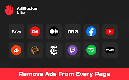 AdBlock Lite: Pinakamabilis na Ad Blocker para sa Chrome (Libre) - Screenshot 2