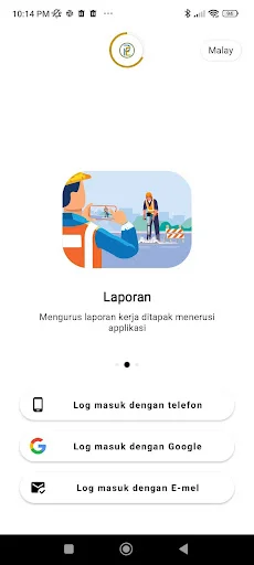I-download ang Puncak Emas APK – Pinakamahusay na Road Maintenance Tool - Screenshot 1