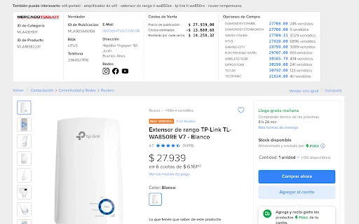 MercadoToolkit: Pinakamahusay na AI Tool para sa MercadoLibre - Screenshot 4