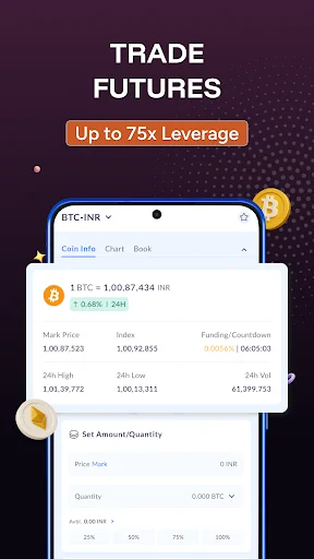 I-download ang ZebPay: Pinakamahusay na Bitcoin at Crypto Trading App - Screenshot 6