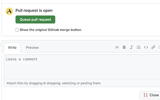 I-download ang Aviator Chrome Extension – MergeQueue sa GitHub - Screenshot 1
