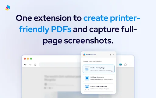 PrintFriendly: I-print ang Web Pages nang Malinis at I-save bilang PDF - Screenshot 5