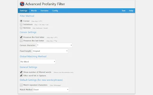 I-download ang Advanced Profanity Filter – Protektahan ang Pamilya - Screenshot 1