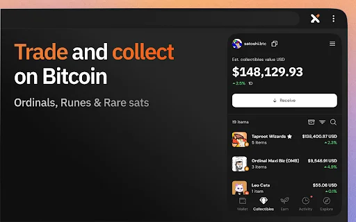 I-download ang Xverse: Bitcoin Wallet – Ligtas at Mabilis na Crypto - Screenshot 2