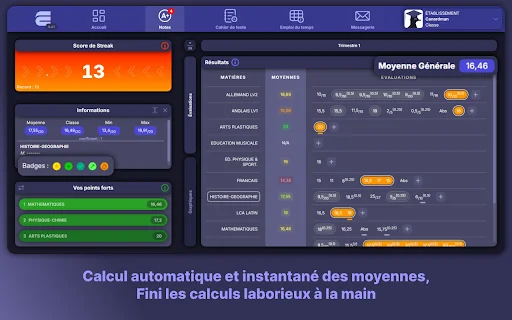 I-download ang Ecole Directe Plus Unblock – Mabilis na Access - Screenshot 1
