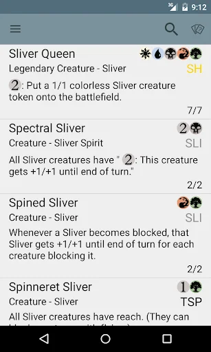 MTG Familiar: Ang Pinakamahusay na Kasama sa Magic: The Gathering - Screenshot 2