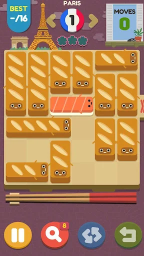 I-download ang Push Sushi – Slide Puzzle – Masayang Puzzle Game - Screenshot 19