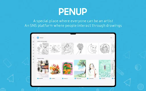I-download ang PENUP Pinakabagong Bersyon – Drawing App Libre - Screenshot 13
