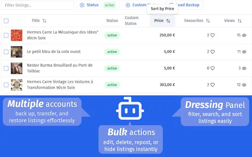 I-download ang Dotb para sa Vinted – I-automate ang Sales Ngayon - Screenshot 3