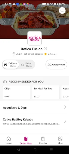 I-download ang Xotica Fusion App – Umorder ng Pagkaing Pinoy - Screenshot 3
