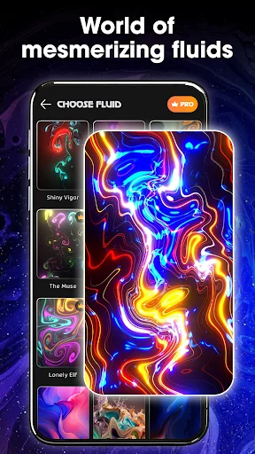 I-download ang 4D Wallpaper: Fluid Simulation – Libreng Live Wallpapers - Screenshot 2