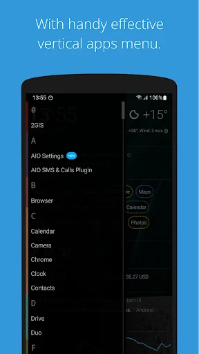 I-download ang AIO Launcher – Pinakamahusay na Home Screen App - Screenshot 4