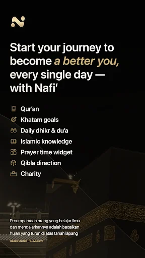 I-download ang Nafi’ App – Ang Iyong Kasama sa Pananampalataya - Screenshot 1