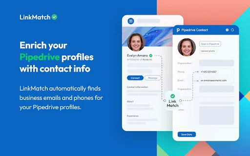 LinkMatch para sa Pipedrive – Awtomatikong Lead Generation Tool - Screenshot 2