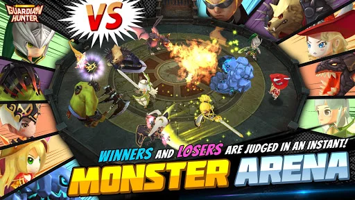I-download ang Guardian Hunter: SuperBrawlRPG – Fantasy Action RPG - Screenshot 3