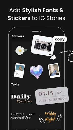 I-download ang Vivisticker – Aesthetic Toolkit para sa iyong Stories - Screenshot 4