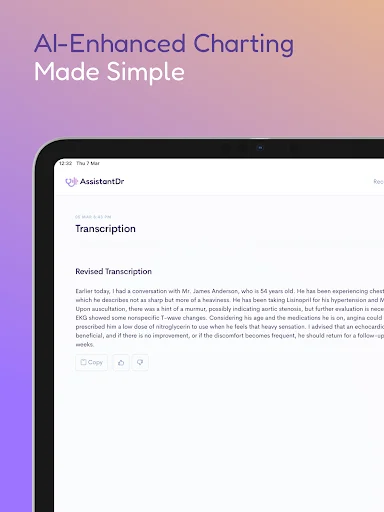 I-download ang Assistant Dr. – AI Medical Scribe para sa EHR - Screenshot 20