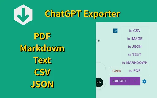 ChatGPT Exporter: I-download ang ChatGPT Chats sa PDF at MD - Screenshot 2