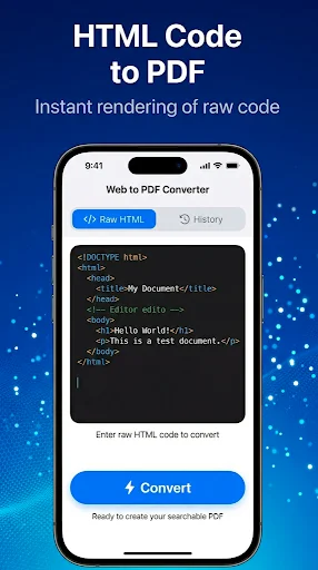 I-download ang HTML to PDF Converter – Mabilis na Web to PDF - Screenshot 2