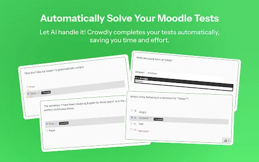 Crowdly – AI Study Assistant para sa Moodle: I-download Ngayon - Screenshot 3
