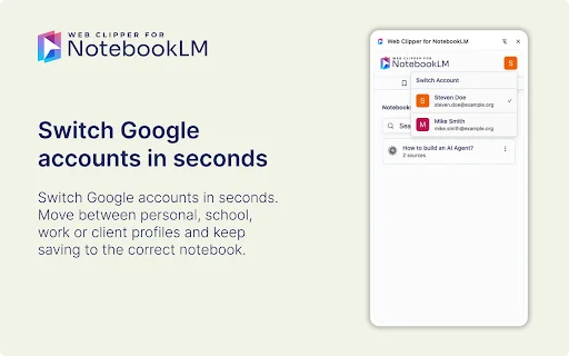 Web Clipper for NotebookLM – I-save ang Research at YouTube Videos - Screenshot 4
