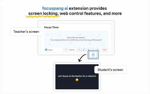 I-download ang Focuspang para sa Chrome – Epektibong Classroom Management - Screenshot 2