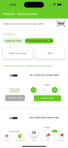 I-download ang BOAhub App – Pamahalaan ang Hydraulic Hose Repair - Screenshot 2